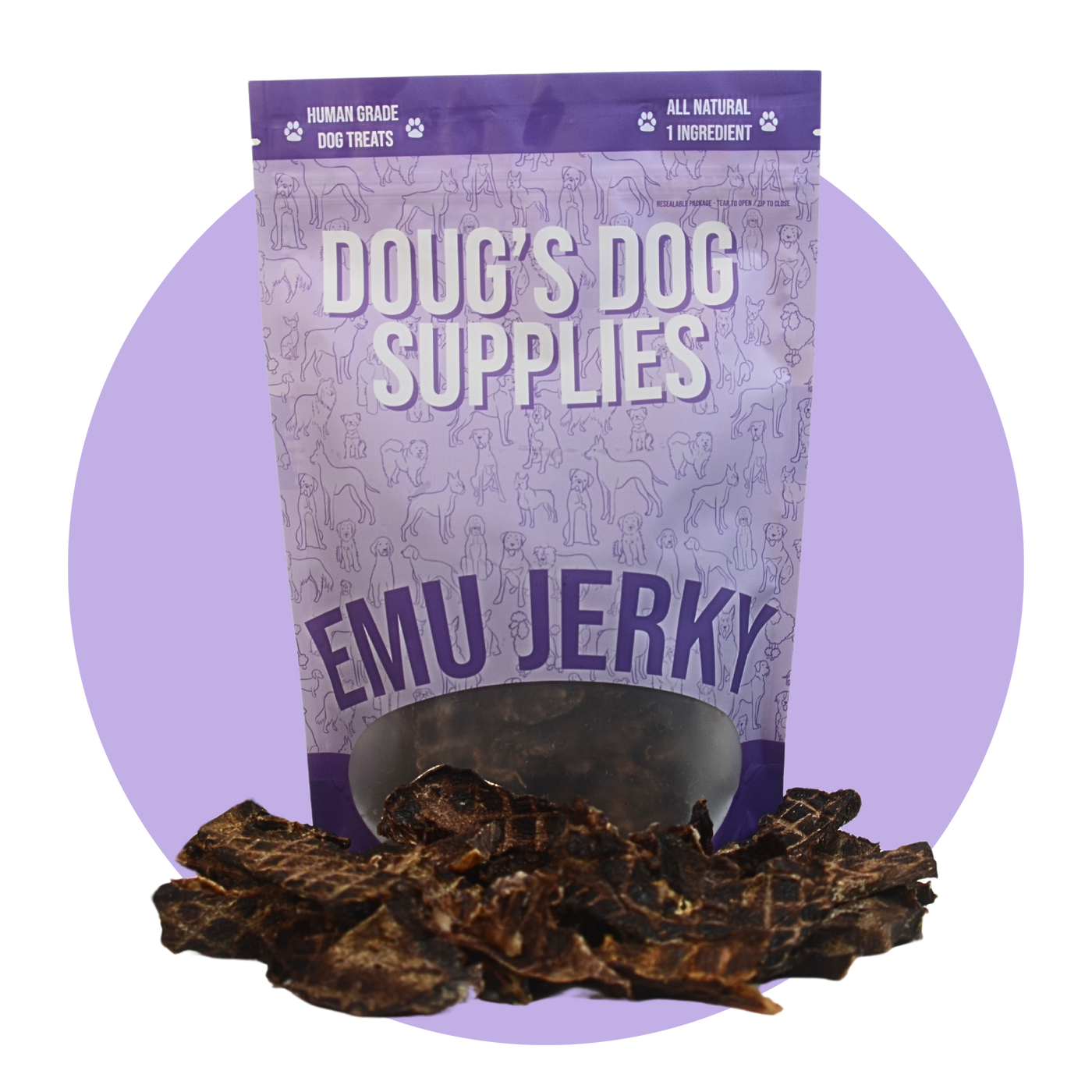 Emu Jerky (8 oz.)