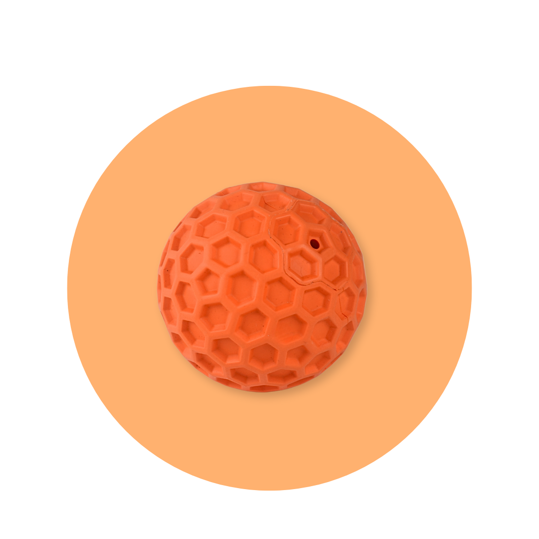 Honeycomb Squeaky Ball