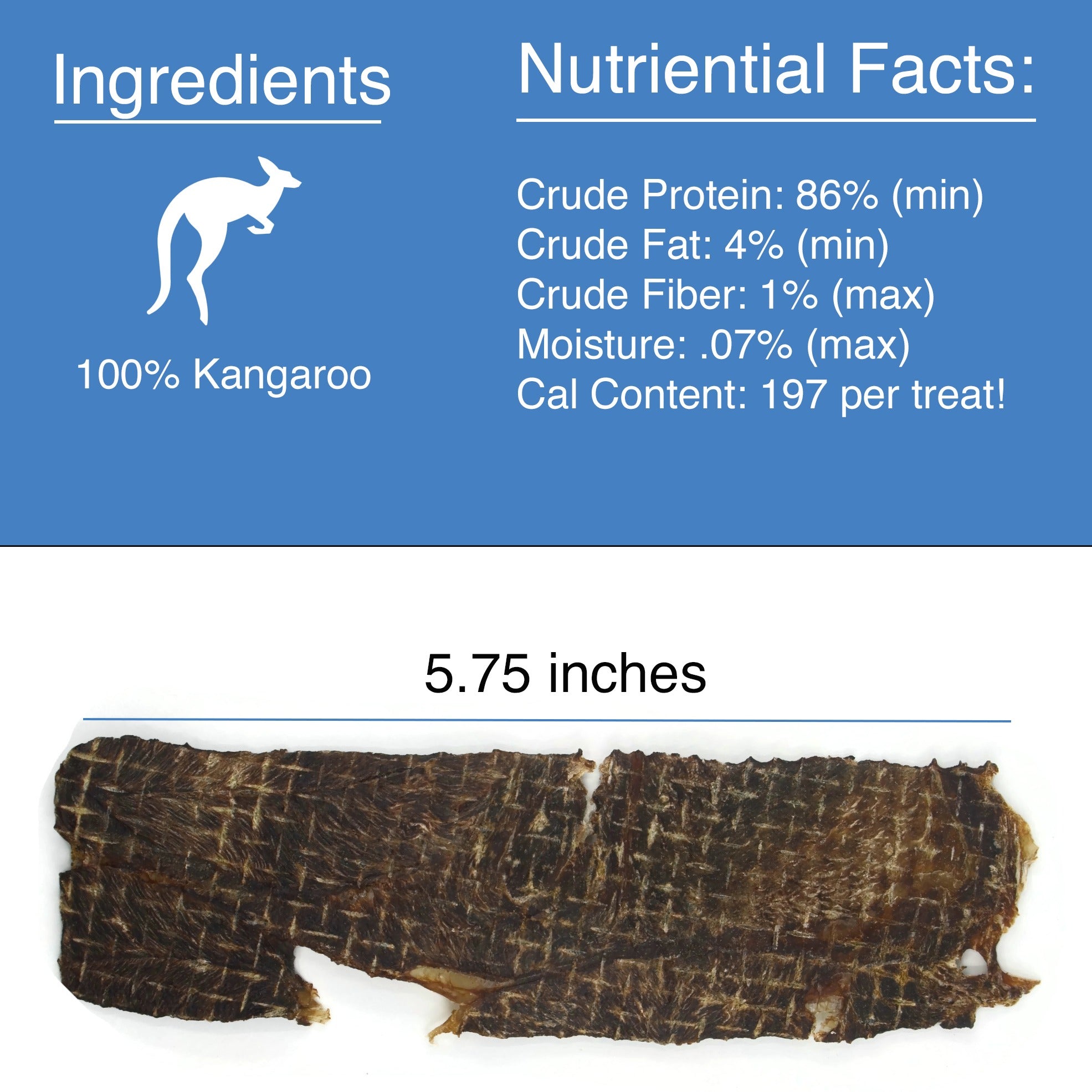 Kangaroo Jerky Dog Treats Doug's Dog Supplies